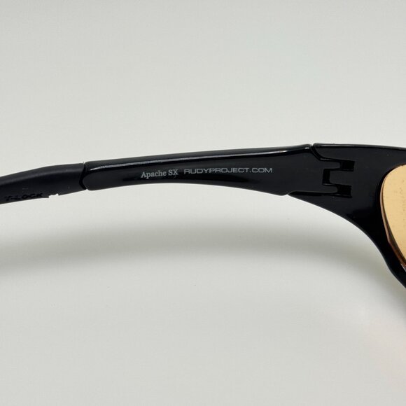 Rudy Project Sunglasses Apache SX Black SN 07-42 Italy - Picture 6 of 8